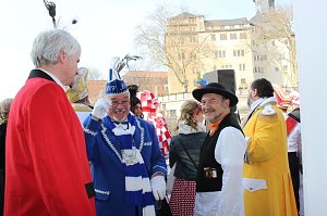 Party auf dem Markt