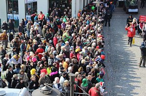 Party auf dem Markt