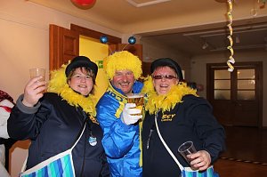 Party auf dem Markt