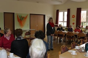 Mit Apothekerin gefr&uuml;hst&uuml;ckt