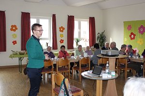 Mit Apothekerin gefr&uuml;hst&uuml;ckt