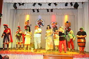 Männerballetts in Bleicherode