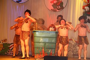 Männerballetts in Bleicherode