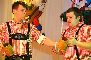 Männerballetts in Bleicherode