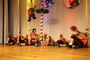 Männerballetts in Bleicherode