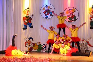 Männerballetts in Bleicherode