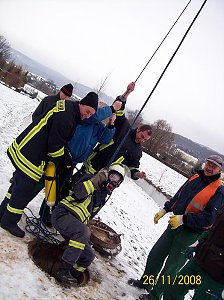 Rettungs&uuml;bung beim TAZ