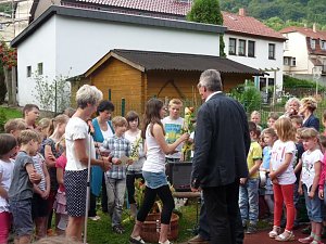Schulgarten eingeweiht
