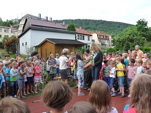 Schulgarten eingeweiht