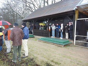 Weihnachtstauchen im Bebraer Teich