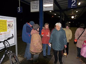 Friedenslicht in Sondershausen