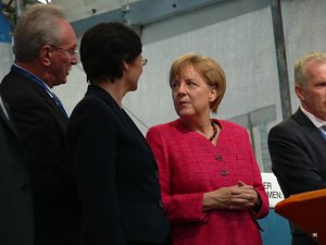 Angela Merkel in Leinefelde