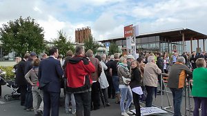 Angela Merkel in Leinefelde
