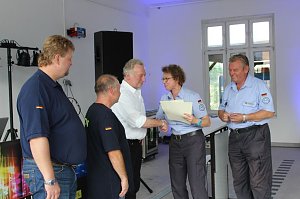 THW famili&auml;r gefeiert