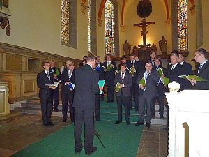 Chorkonzert der "Deutschen S&auml;ngerschaft"
