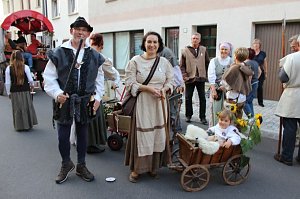 Bauernheer zog durch Bad Frankenhausen