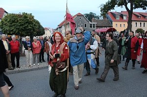 Bauernheer zog durch Bad Frankenhausen