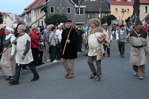 Bauernheer zog durch Bad Frankenhausen
