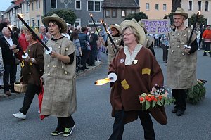 Bauernheer zog durch Bad Frankenhausen