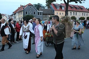 Bauernheer zog durch Bad Frankenhausen