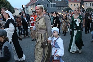 Bauernheer zog durch Bad Frankenhausen