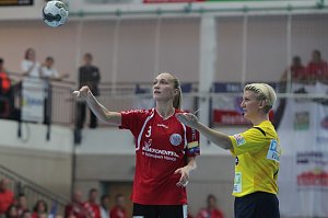 THC gewinnt erstes Champion League Spiel klar mit 33:20