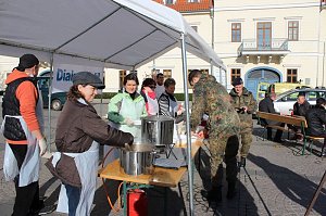 Schmackhaftes Essen f&uuml;r guten Zweck