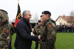 Neuer Lehrgang in Oberspier vereidigt