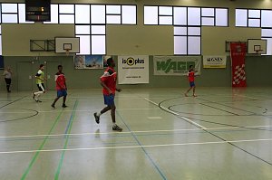 Freundschaftsspiel mit Asylbewerbern