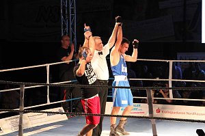Boxnacht mit einem klaren Sie f&uuml;r den Nordh&auml;user Sportverein