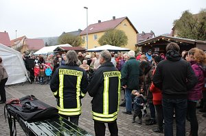Auch in Jecha war der Weihnachtsmann