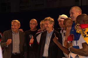 Boxnacht in der Ballspielhalle in Nordhausen