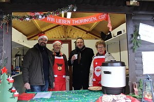 Trotz Wetterkapriolen wieder sch&ouml;ner Weihnachtsmarkt