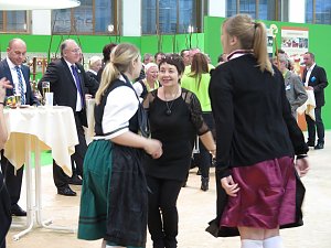 Empfang in der Th&uuml;ringen-Halle
