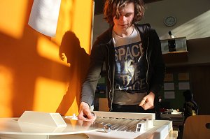 An der Hochschule Nordhausen pr&auml;sentierten heute Sch&uuml;lerinnen und Sch&uuml;ler ihre Projekte f&uuml;r den 13. Regionalwettbewerb "Jugend forscht"