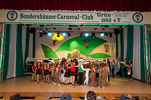 Kinderkarneval beim SCC Gr&uuml;n Wei&szlig;