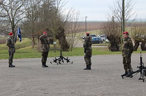 &Uuml;bergabe Kommando bei der 1. Kompanie des Versorgungsbataillons 131