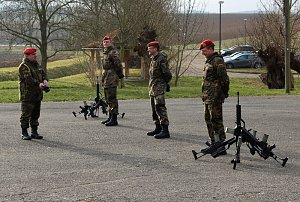 &Uuml;bergabe Kommando bei der 1. Kompanie des Versorgungsbataillons 131