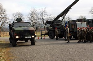 &Uuml;bergabe Kommando bei der 1. Kompanie des Versorgungsbataillons 131