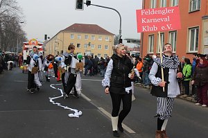 N&auml;rrinnen und Narren zogen durch Sondershausen (1)