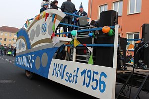 Närrinnen und Narren zogen durch Sondershausen (2)