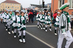 Närrinnen und Narren zogen durch Sondershausen (2)