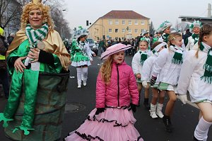 Närrinnen und Narren zogen durch Sondershausen (2)