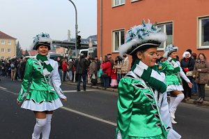 Närrinnen und Narren zogen durch Sondershausen (2)