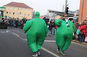 Närrinnen und Narren zogen durch Sondershausen (2)