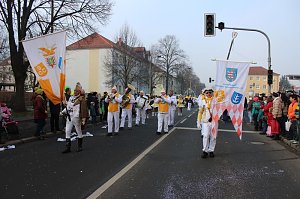 Närrinnen und Narren zogen durch Sondershausen (2)