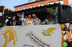 Närrinnen und Narren zogen durch Sondershausen (2)