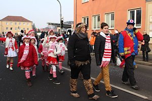 Närrinnen und Narren zogen durch Sondershausen (2)