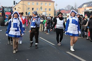 Närrinnen und Narren zogen durch Sondershausen (2)
