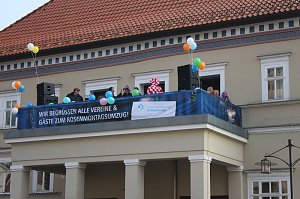 Party auf Markt und im Rathaus (1)